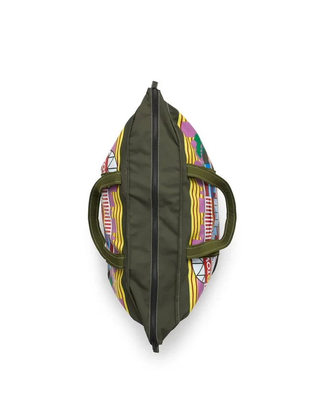 Q Town Nylon Tote Bag