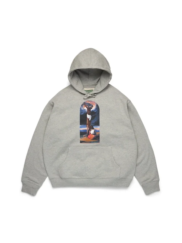 Seasonal Biblical Hoodie Grey
