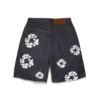 Selvedge Cotton Wreath Denim Short