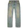 Straight Denim Pant Dirty Wash