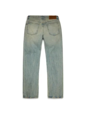 Straight Denim Pant Dirty Wash