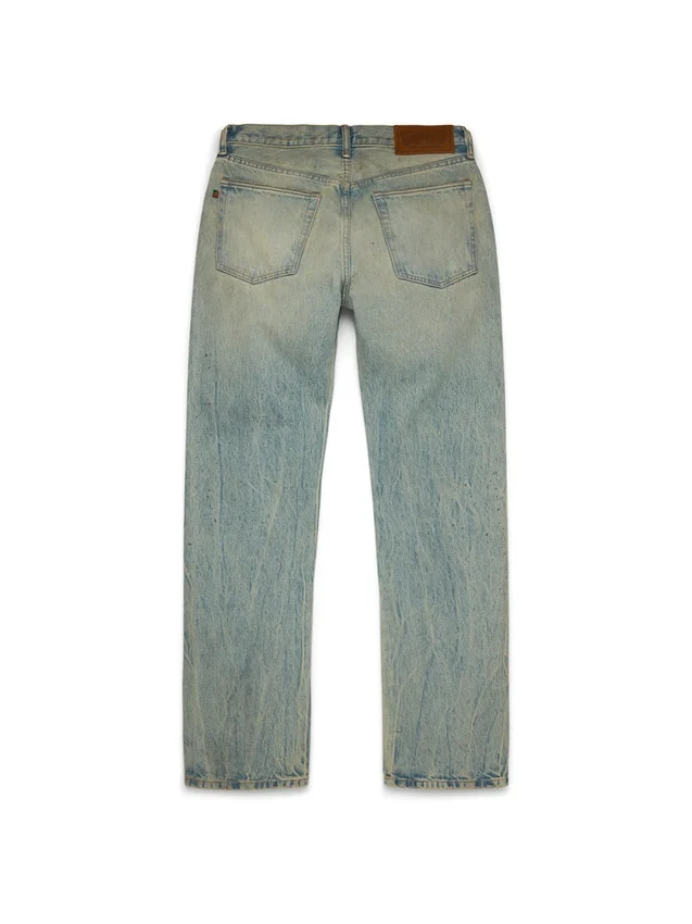 Straight Denim Pant Dirty Wash