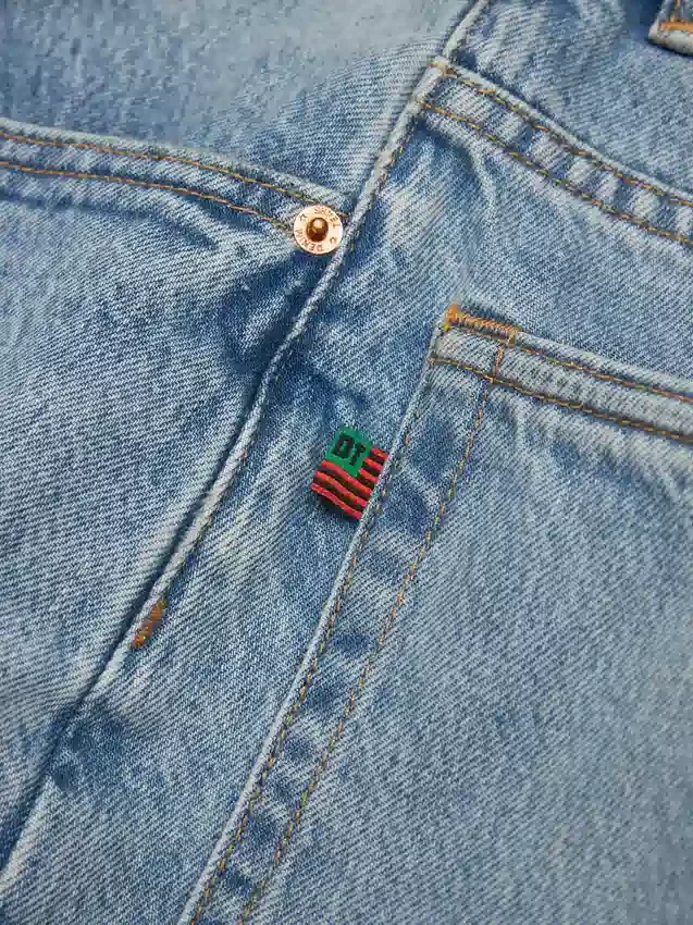 Straight Denim Pant Light Wash