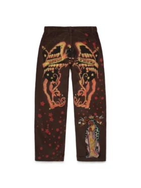 Tattoo Corduroy Pant Brown